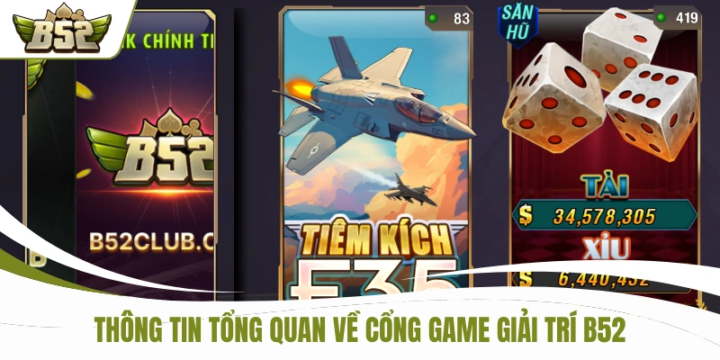 Thông tin tổng quan về cổng game giải trí B52